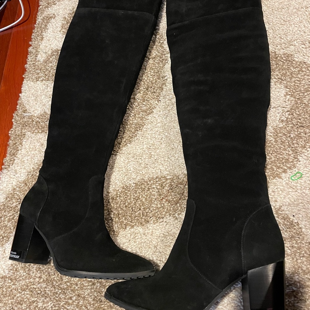 Blondo Tatum Pointed-Toe Over-Knee Boot